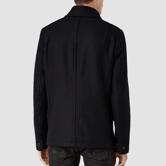 All Saints Wool Coat - Picture 2 of 3
